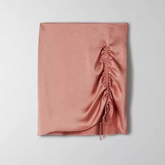 Aritzia Wilfred Allusion Skirt Sz 10 Heirloom Pink - Picture 2 of 5